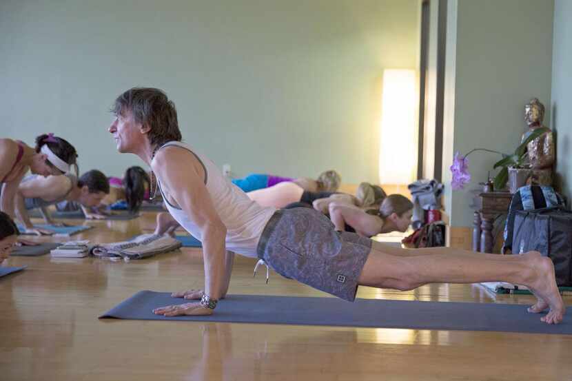 In his weekend Ashtanga workshop , David Garrigues is like a personal coach, getting to know...