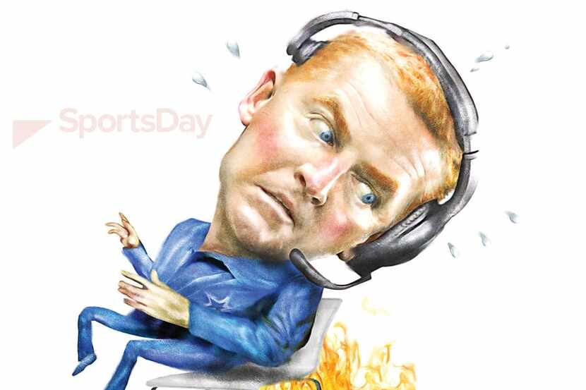 Photo illustration of Cowboys head coach Jason Garrett.