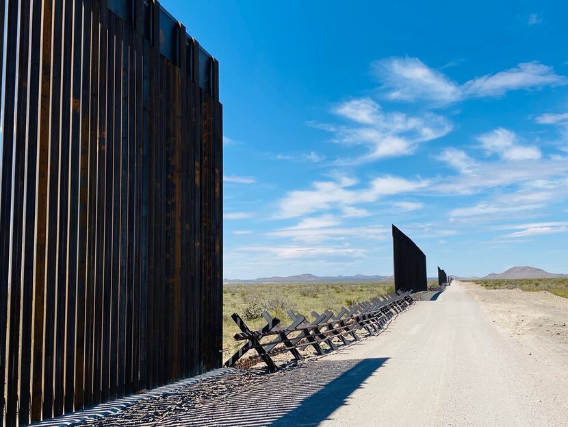 With the pace of border wall construction lagging behind President Donald Trump's goal of...