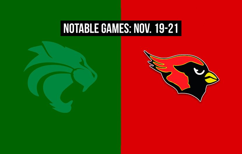 Notable games for the week of Nov. 19-21 of the 2020 season: Kennedale vs. Melissa.