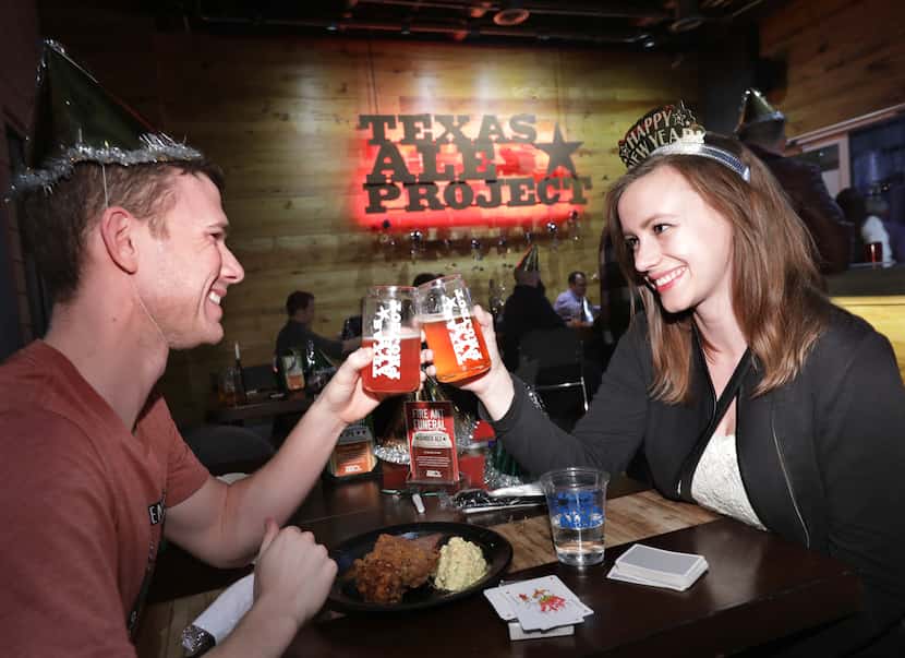 Toast the new year at the Hops and Boots party at Texas Ale Project, which will have a view...