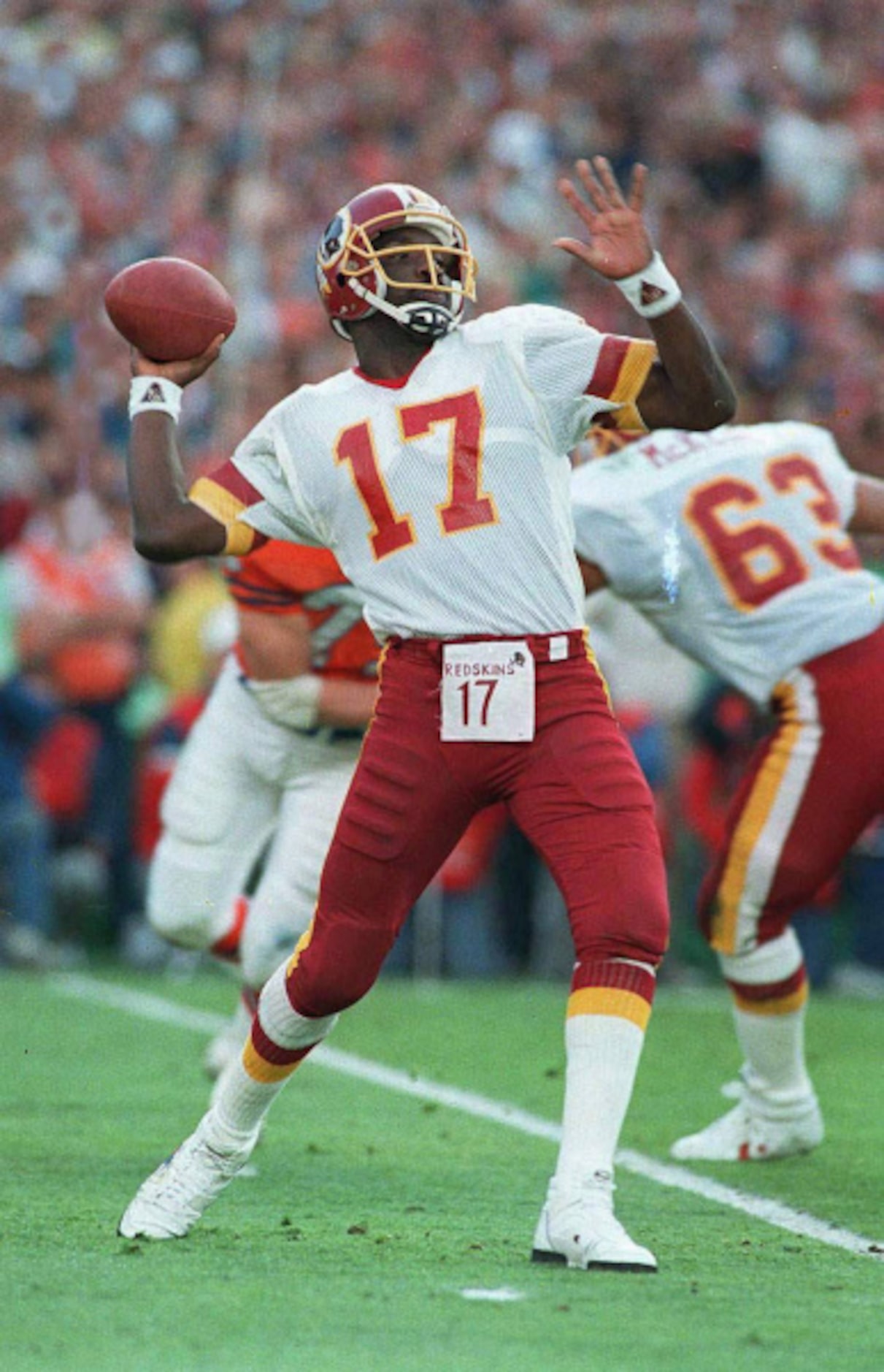 3. Doug Williams second quarter:

The Denver Broncos jumped in front of the favored Redskins...