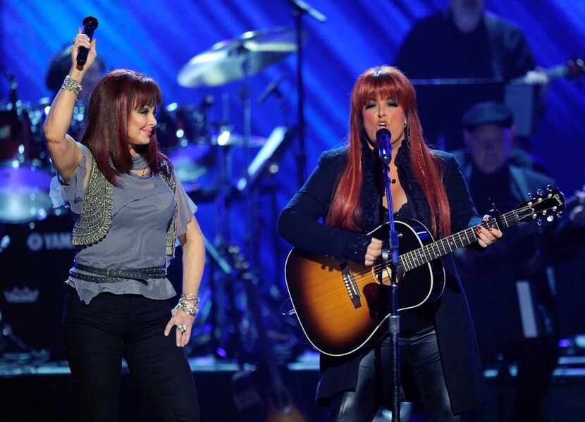 Naomi and Wynonna Judd performing in 2011