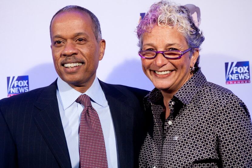 Fox News host Juan Williams, shown with his wife in 2009, made the statement recently that...