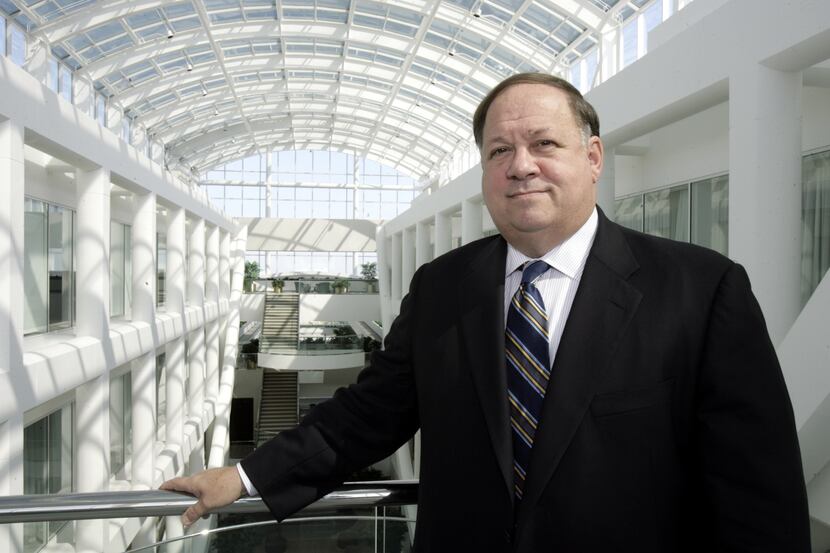 Ronald Rittenmeyer, who's now CEO of Tenet Healthcare, is seen in 2007, when he was leading...