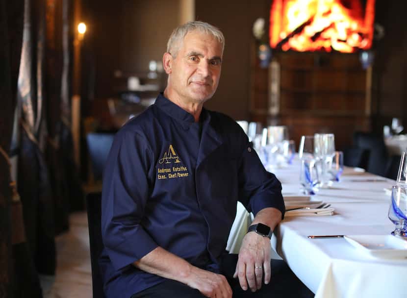 Executive chef and owner Andreas Kotsifos, of Andreas Prime Steaks and Seafood in Allen,...