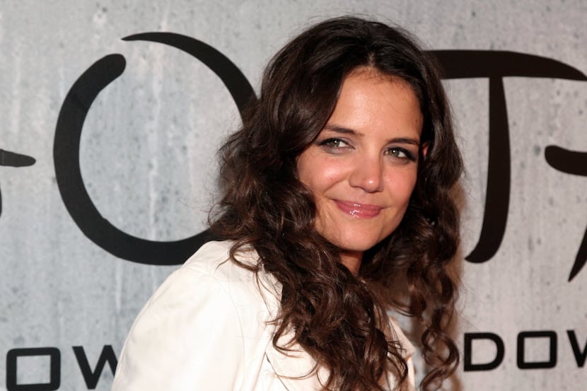 Actress Katie Holmes attends the TAO New York Downtown Opening Party on Saturday, Sept. 28,...