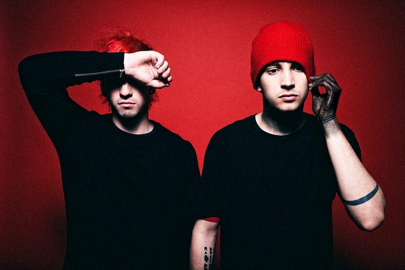 Twenty One Pilots duo Josh Dun and Tyler Joseph.