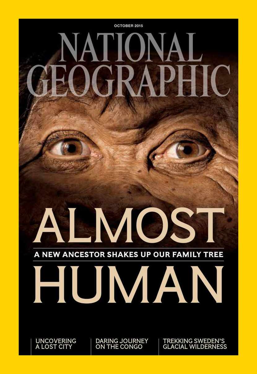
The October issue of National Geographic describing Homo naledi is making big news....