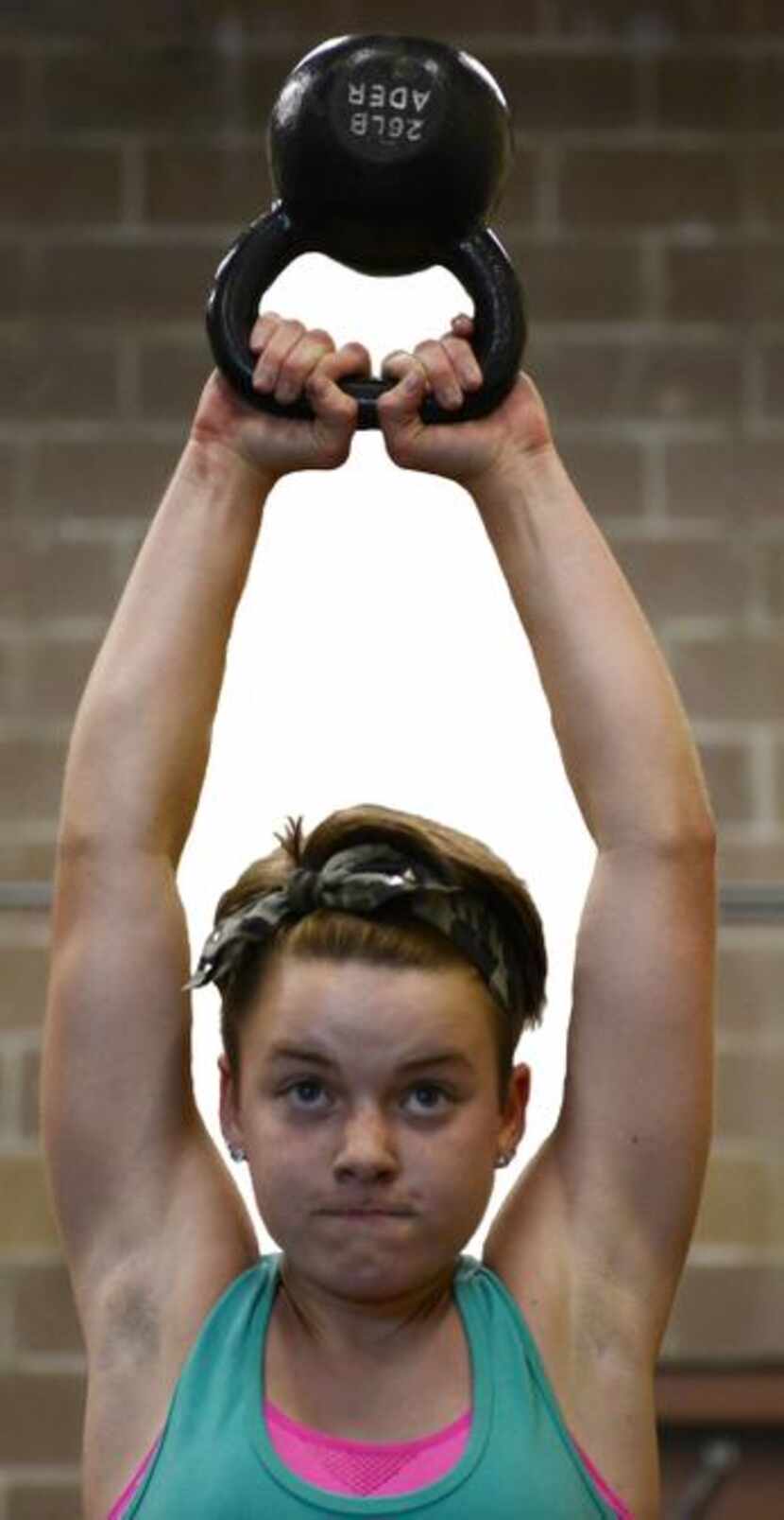 
Brooklin Smith, 13, trains for weightlifting at CrossFit Rockwall. Brooklin is training for...