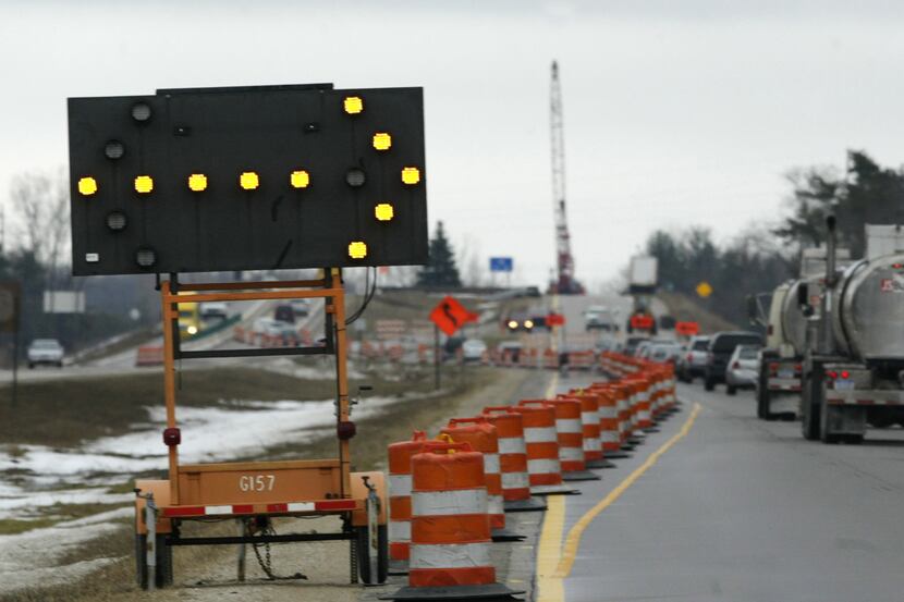 More construction in Collin County in 2013: State Highway 5 will be closed at the DART...