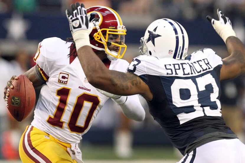 OLB Anthony Spencer/ 
Why he’s likely staying/ There is no question from a performance...