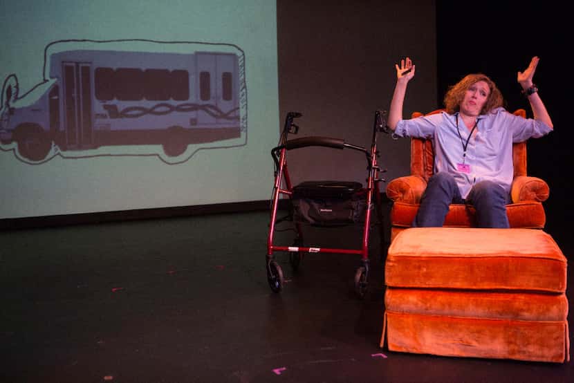 Sherry Jo Ward wrote and stars in an autobiographical, one-woman show, Stiff, which was a...
