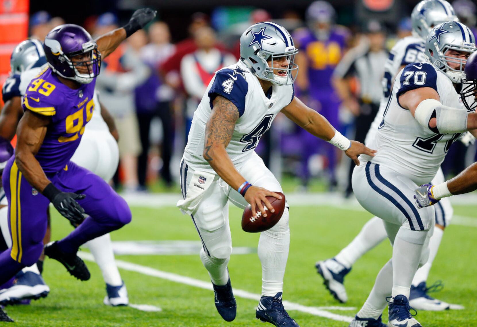 Efficient Vikings operate from smart blueprint early at Dallas - NBC Sports