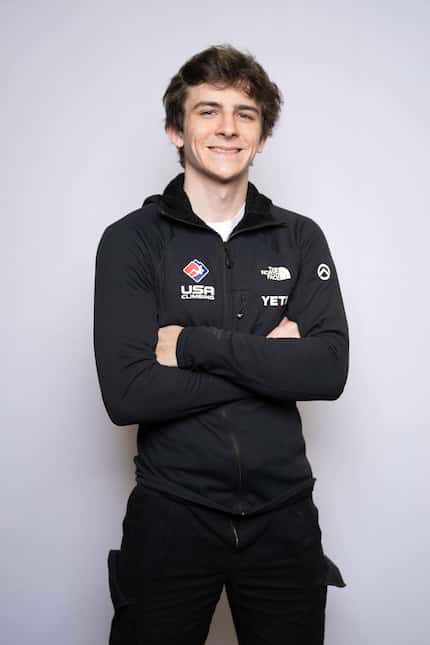 Sam Watson from Southlake will compete in speed climbing at the Paris Olympics.