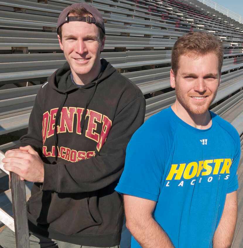 
Hayden Wilson (left) and his older brother, Travis, are training to climb Mount McKinley...