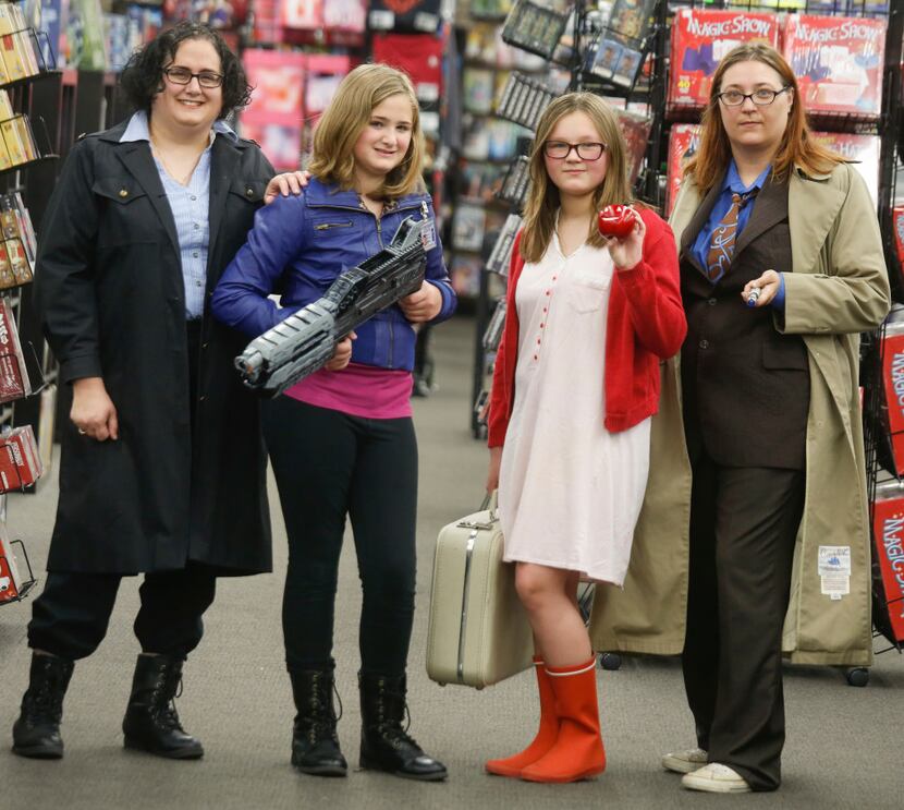 Members of the Kiefer and Clarke families have bonded over cosplay. They dressed as Doctor...