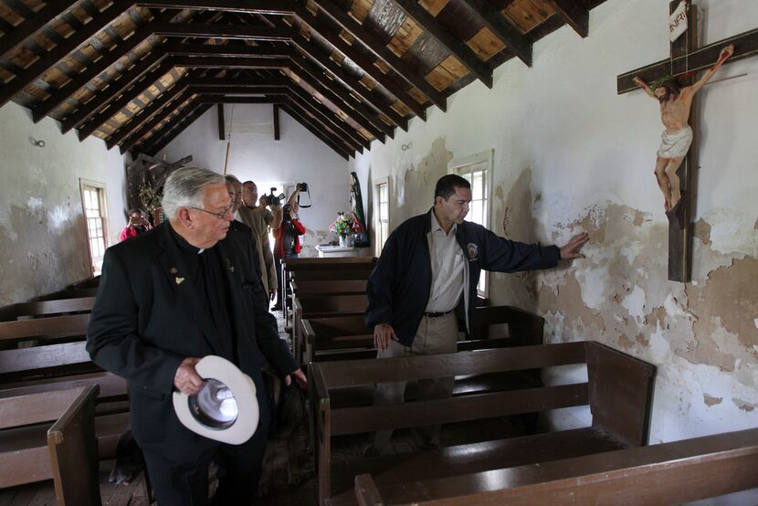 Laredo Rep. Henry Cuellar, right, stressed that his legislation with Sen. John Cornyn would...