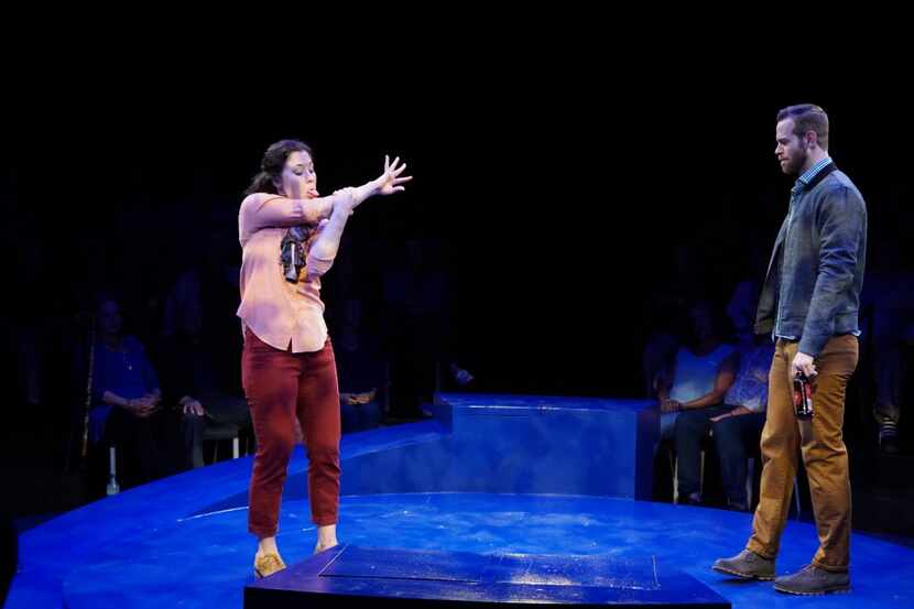 Allison Pistorius and Alex Organ co-star in 'Constellations,' Dallas Theater Center's...