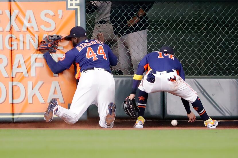 Astros swept by Yankees, tied for 2nd in AL West with Rangers prior to  series in Arlington