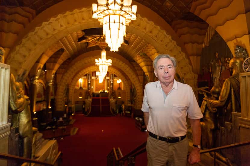 Andrew Lloyd Webber was interviewed at the Hollywood Pantages Theatre in Los Angeles on May...