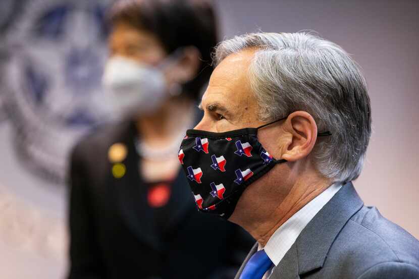 Governor Greg Abbott, photographed in Dallas Sept. 24, 2020, has issued an executive order...