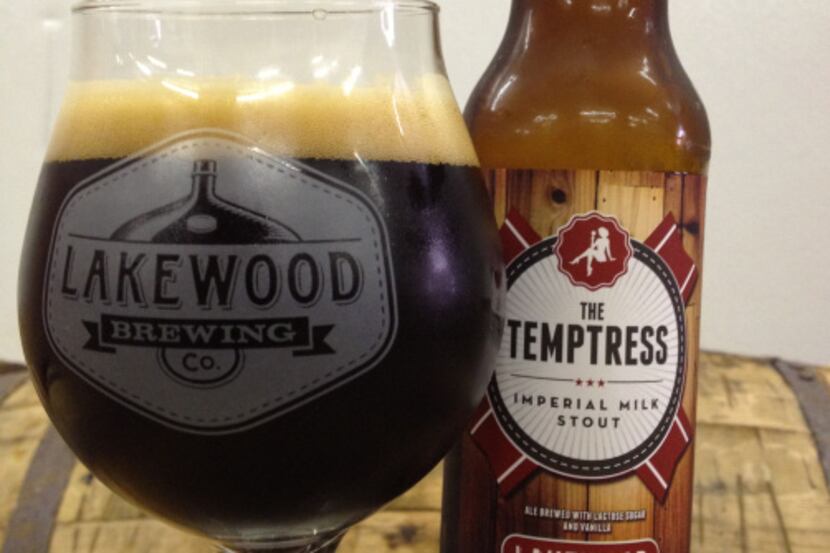 The Temptress Imperial Milk Stout from Lakewood Brewing Co. in Garland.