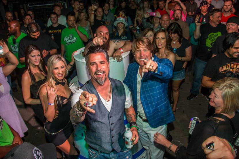 Richard Rawlings celebrated with his fans and friends at the Gas Monkey Bar N' Grill for his...