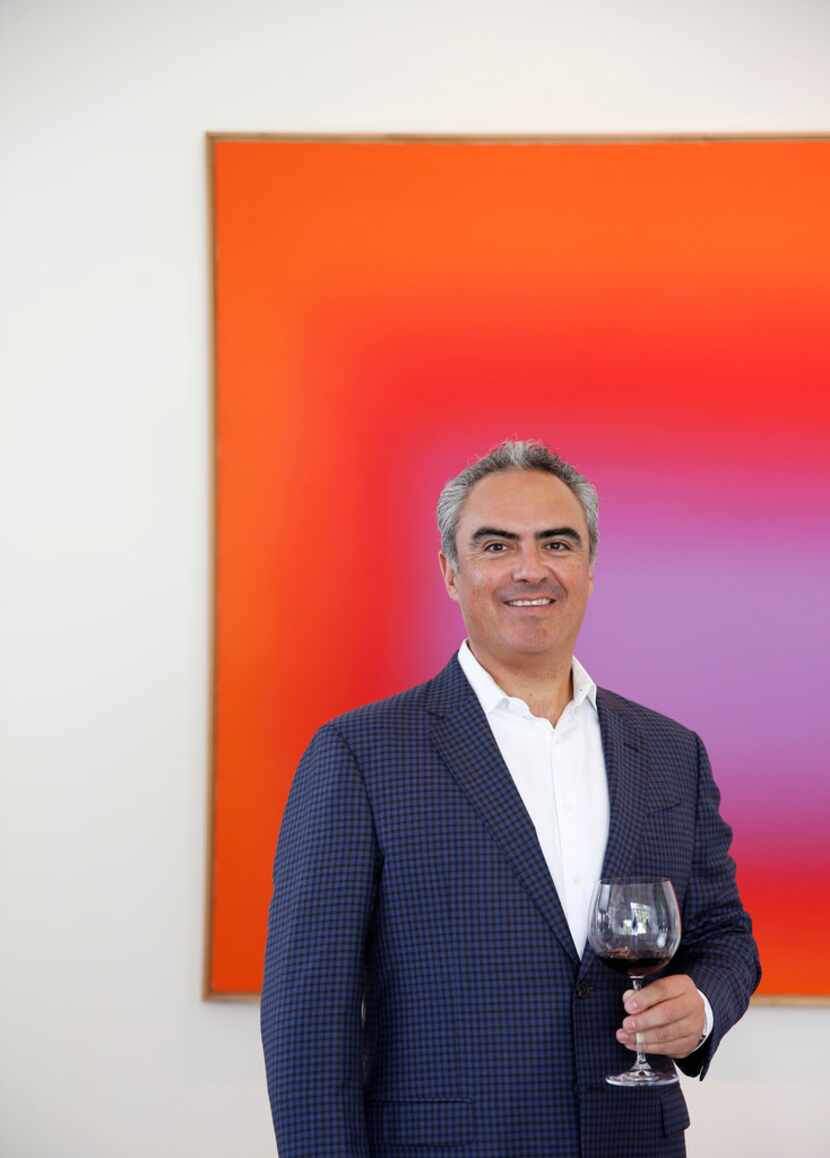 Hugo Del Pozzo, owner of Pinea wine