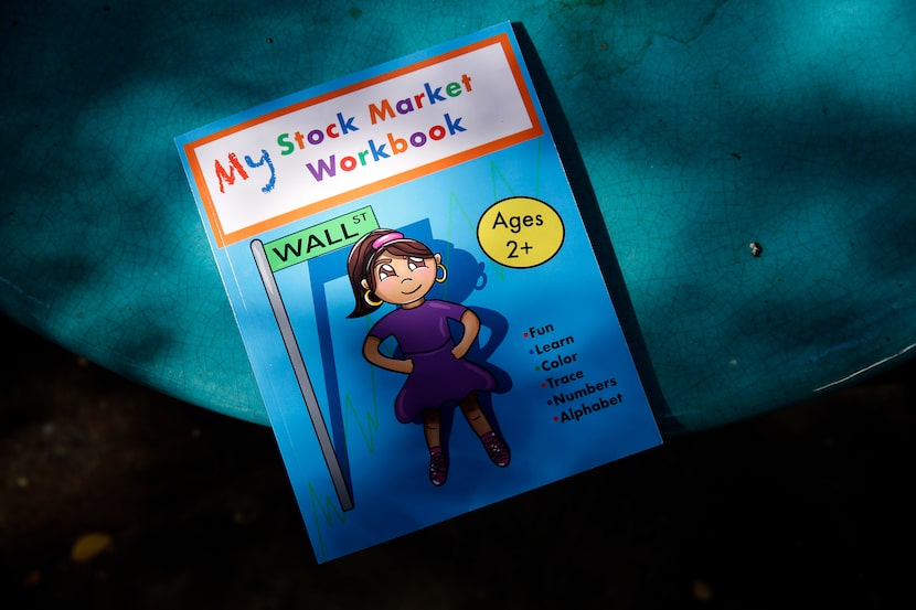 The mother-daughter duo of Linda Garcia and Elizabeth Ruiz wrote "My Stock Market Workbook,"...