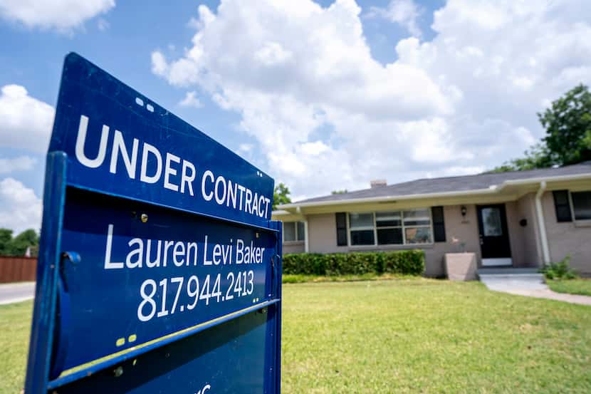 D-FW homebuyers are spending an average of about 18% of their income on the house purchase....
