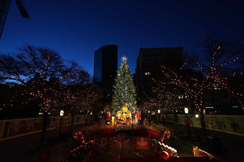 Soon, the entire Dallas-Fort Worth area will be twinkling with Christmas lights.