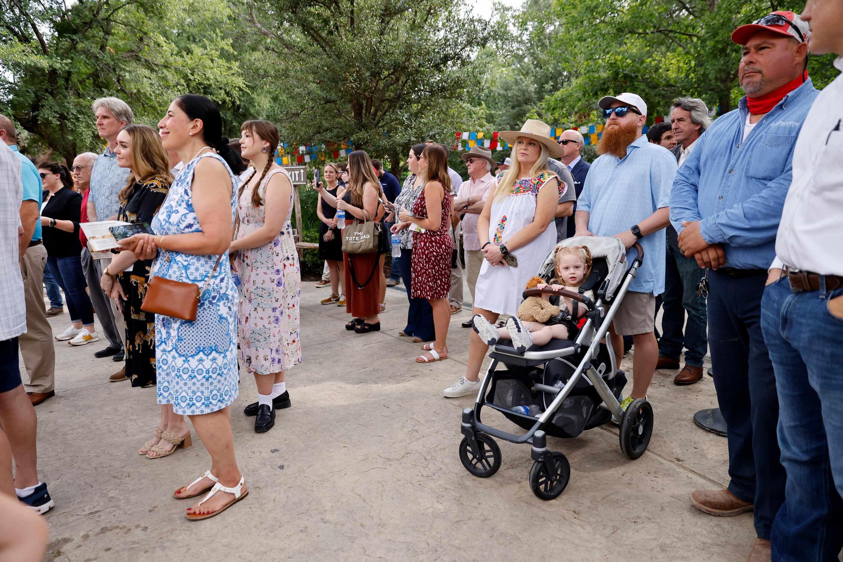 Visitors came to listen to the opening of the third phase of A Wilder Vision, Predators of...