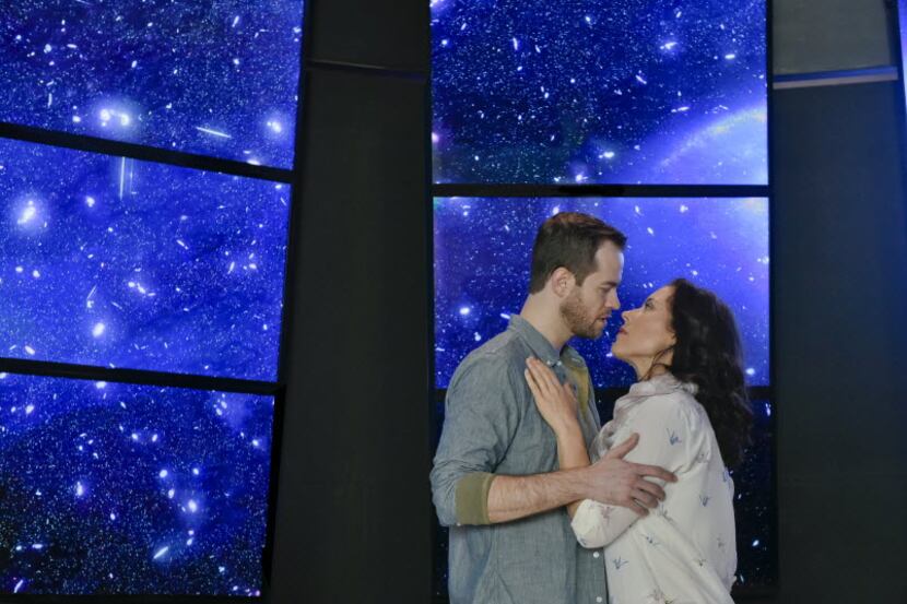 Alex Organ and Allison Pistorius co-star in  'Constellations,' presented by Dallas Theater...