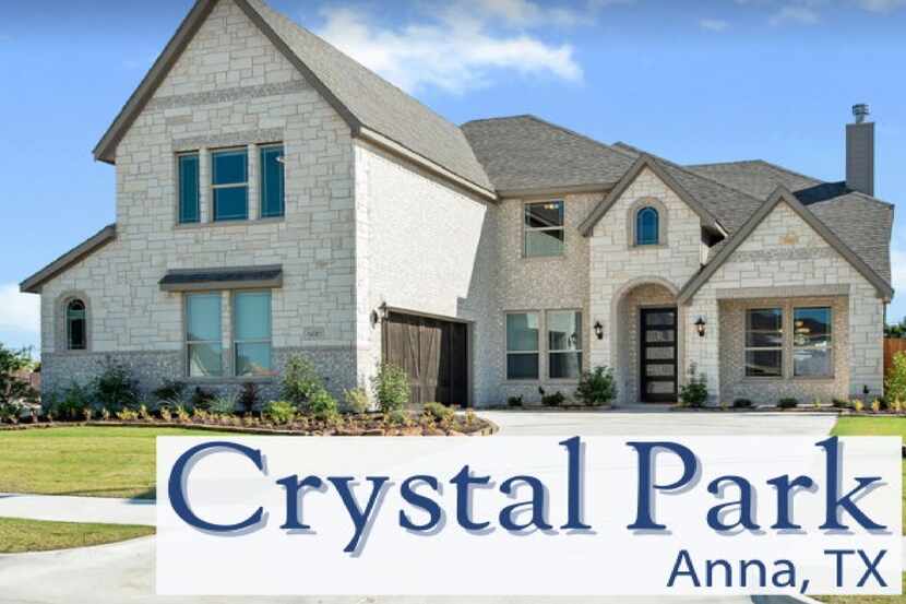 The Crystal Park community in the Collin County city of Anna is a project of Bloomfield Homes.