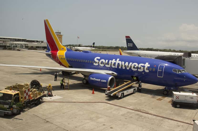 Southwest Airlines inició servcicio de pasajeros al Aeropuerto Internacional de Puerto...
