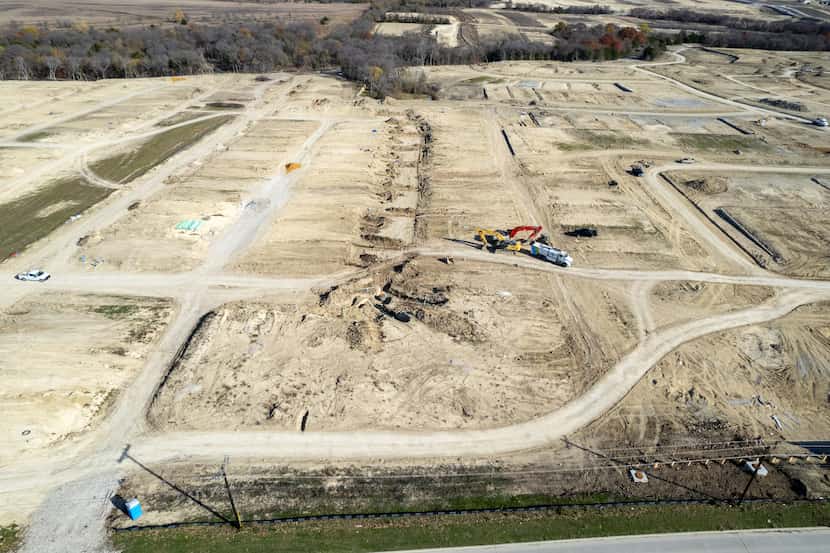 Curve Development's new single-family rental community that's started in McKinney will...