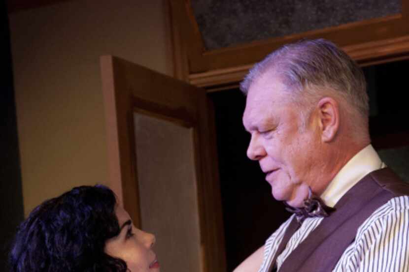 Ghost-Writer, presented by Circle Theatre, features Emily Scott Banks and John S. Davies.