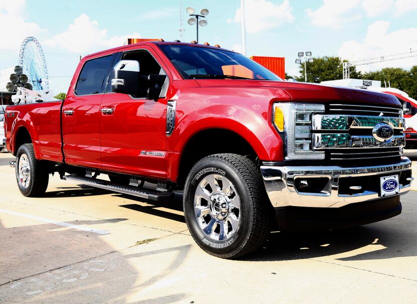  The Ford Super Duty pickup truck will be unveiled at this year's State Fair of Texas. (Ron...
