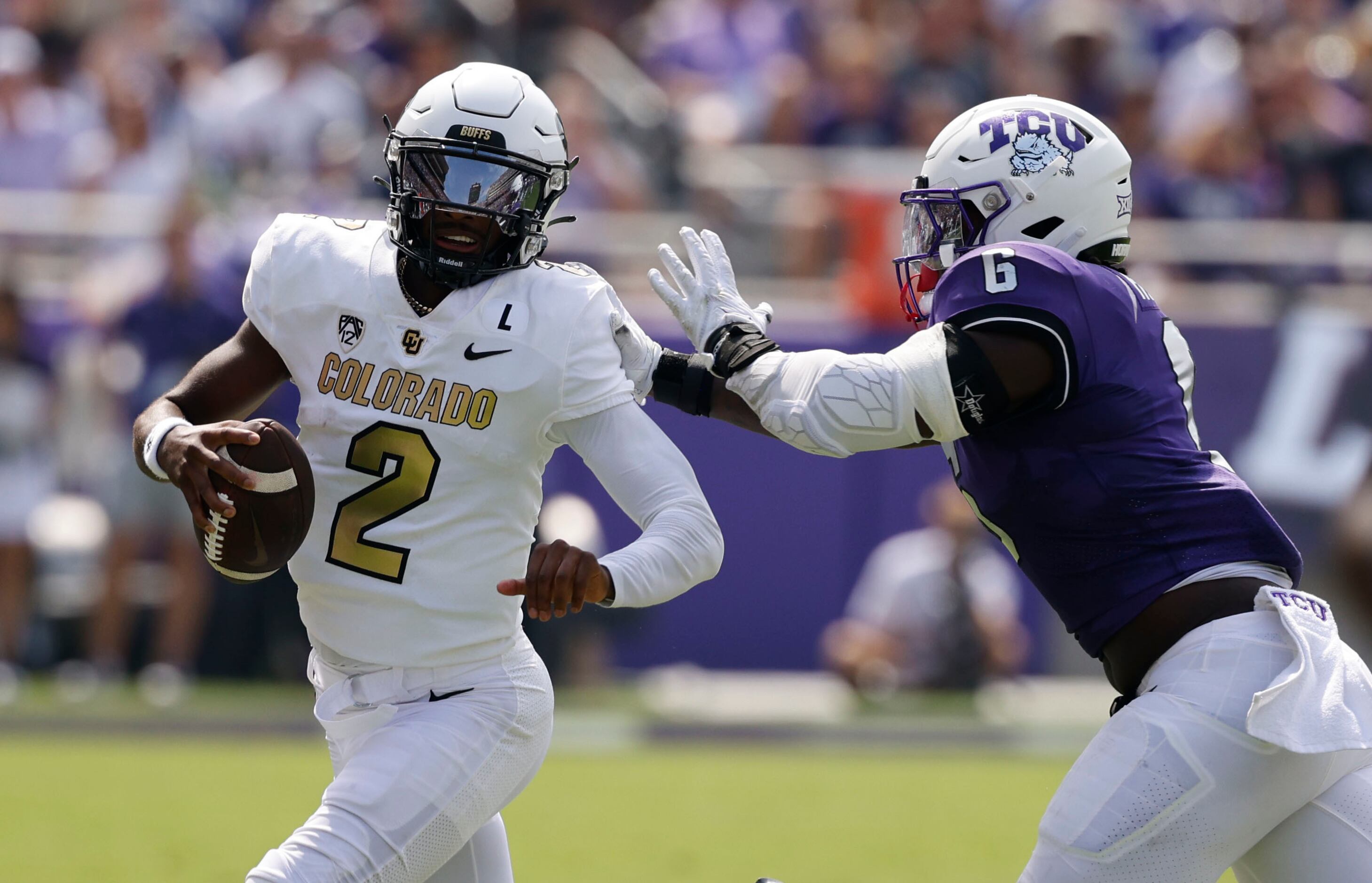 Deion Sanders Jr. breaks kickoff return vs. Baylor