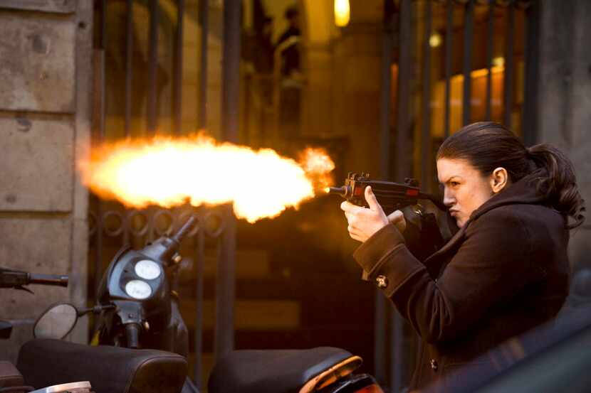 An undated handout photo of Gina Carano in Steven Soderbergh's revenge thriller, "Haywire."...