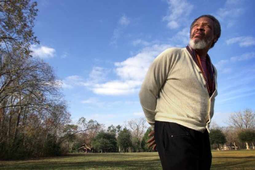 Willie Ray Smith, Jr., 56, reminisces in Pine St. Park, where as a football player at...