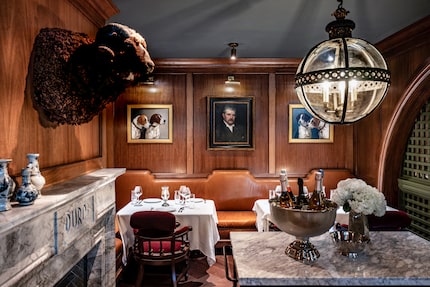 In The Study at The Chumley House, customers will dine in a room that feels meant for...