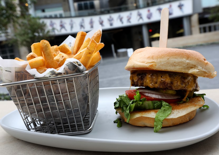 Go ahead: Test out your best Boston accent while you order lunch at Wahlburgers.