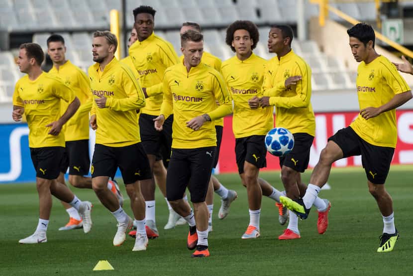 El Borussia Dortmund juegan en el Grupo A. (AP Photo/Geert Vanden Wijngaert)