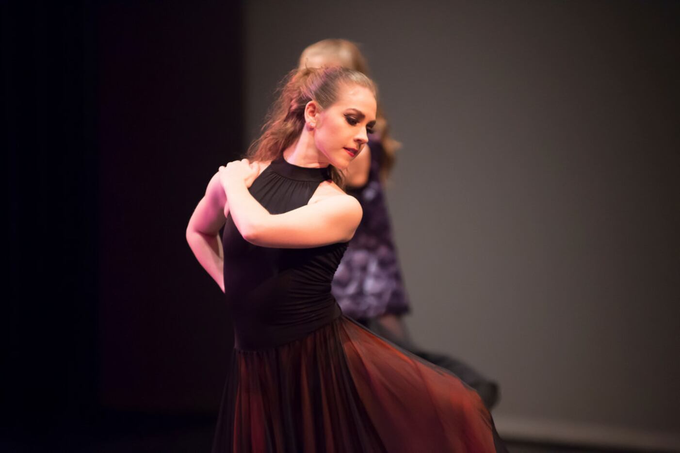 Avant Chamber Ballet's Lauren Hibbard in Appalachian Spring.