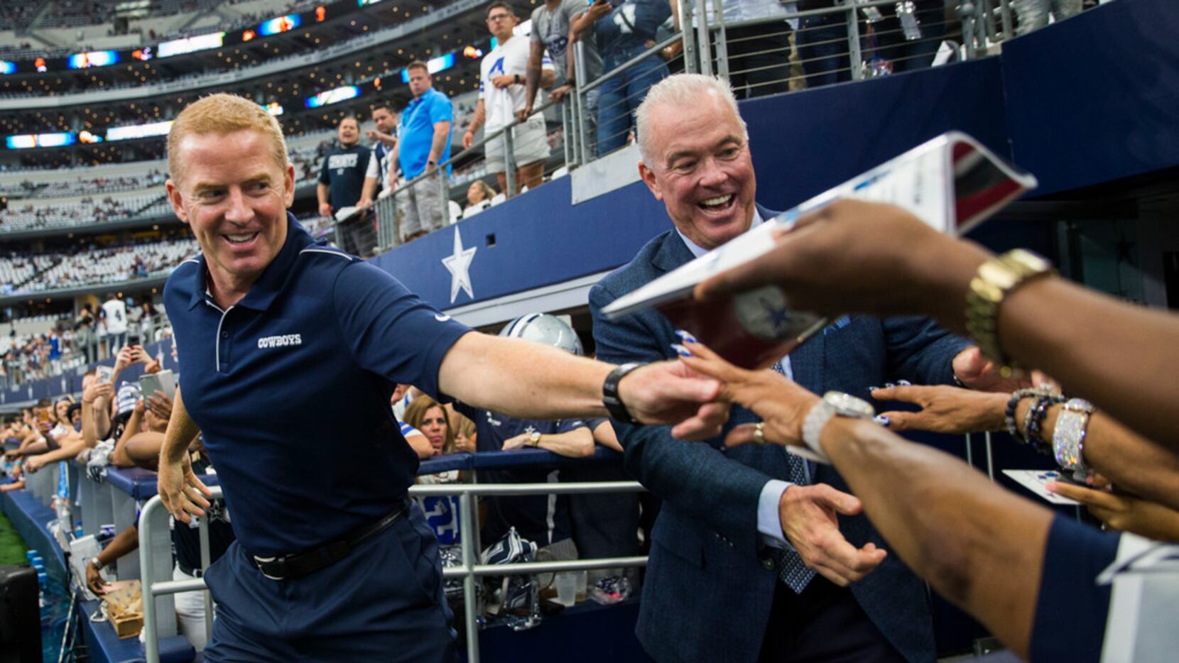 The New York Giants are happy to have Jason Garrett on staff: 'He's been a  great resource for us'
