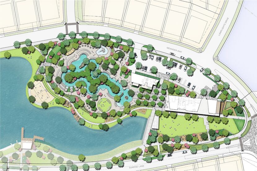The Mosaic master-planned community in Celina will offer residents a major amenity area with...