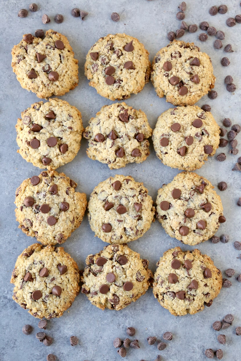 Monk Fruit Chocolate Chip Cookies