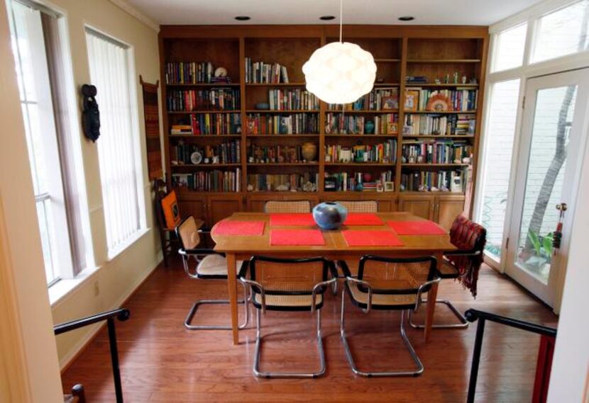 
Sheila Brenner's dinning room table near the atrium, on Thursday, June 06, 2014 in Dallas....